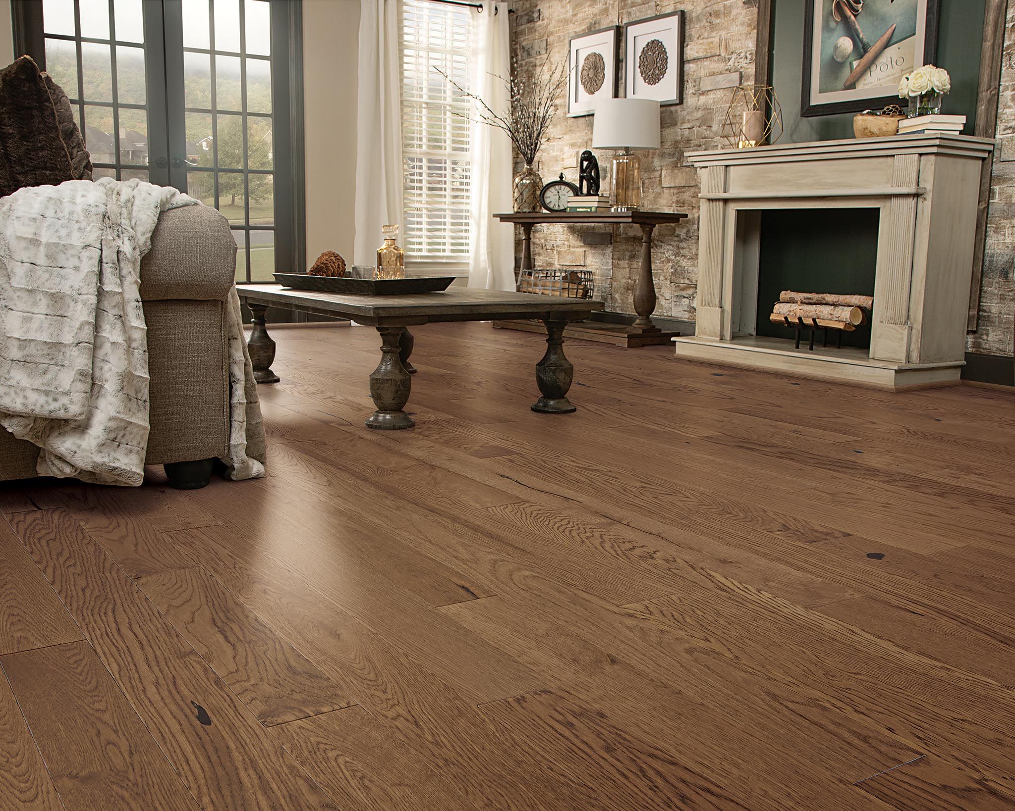 Engineered Hardwood Flooring for Living Room